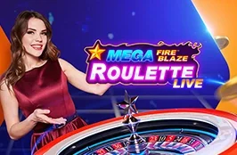 Mega Fire Blaze Roulette Live